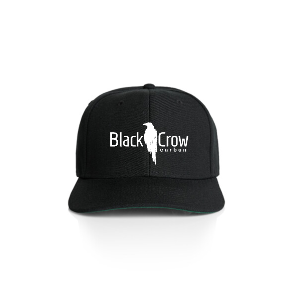 Black Crow Snap Back Cap